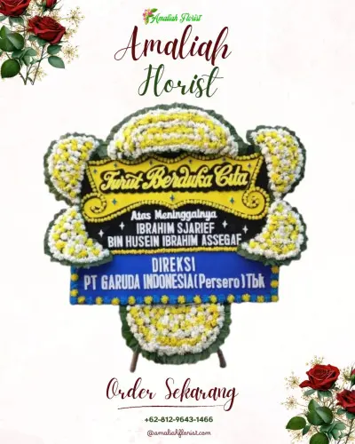 Papan Bunga Duka di Lepo-lepo